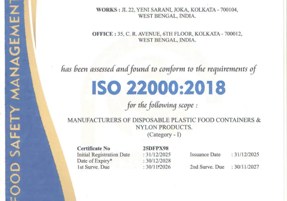 Zenex ISO Certification