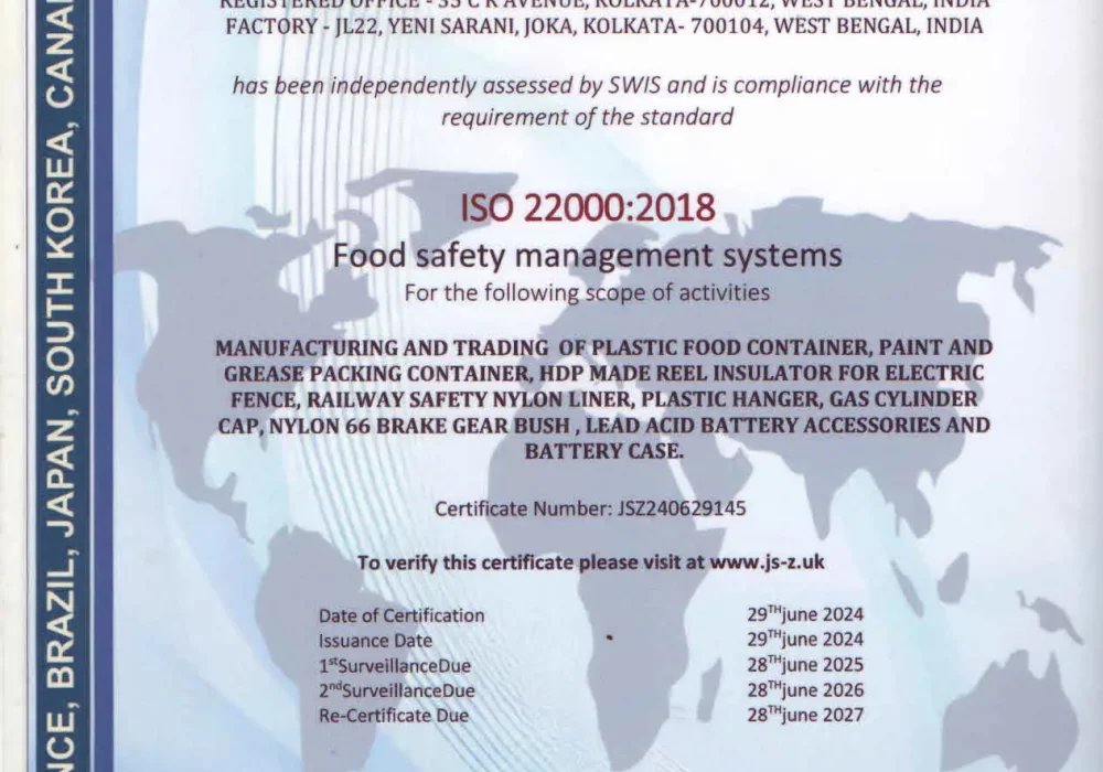 Zenex ISO Certification